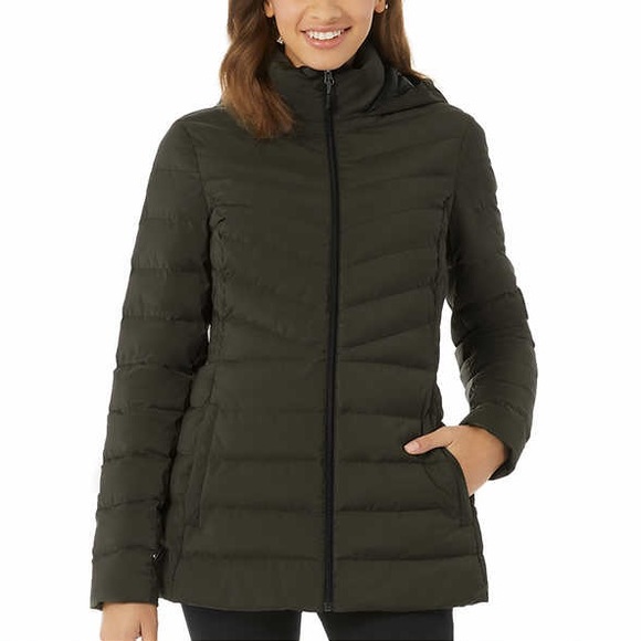 32 Degrees Women’s Power Stretch Hooded Jacket - Picture 2 of 9